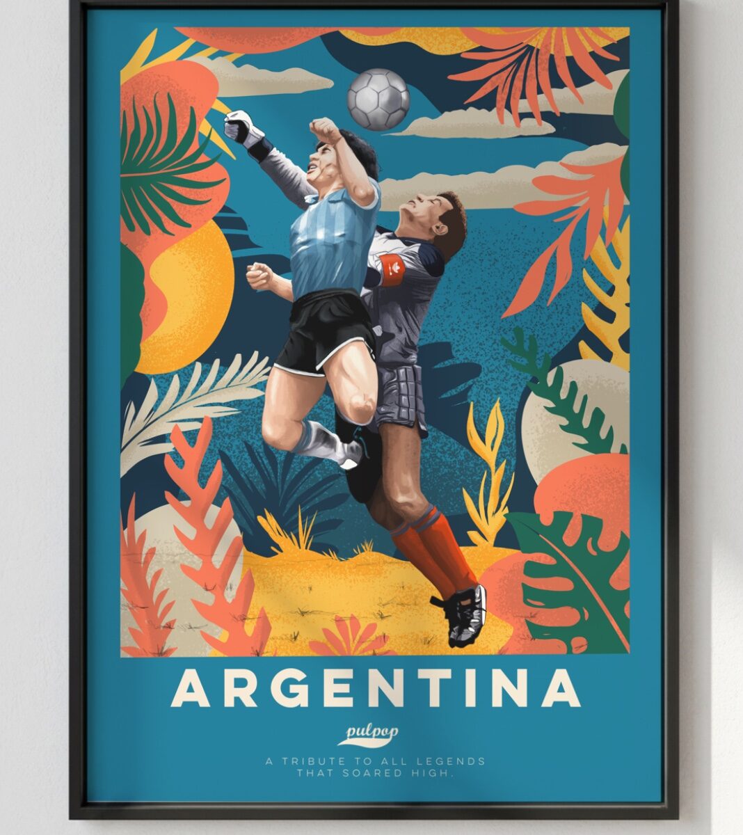 La Mano de Dios — Argentina 1986 (Print)