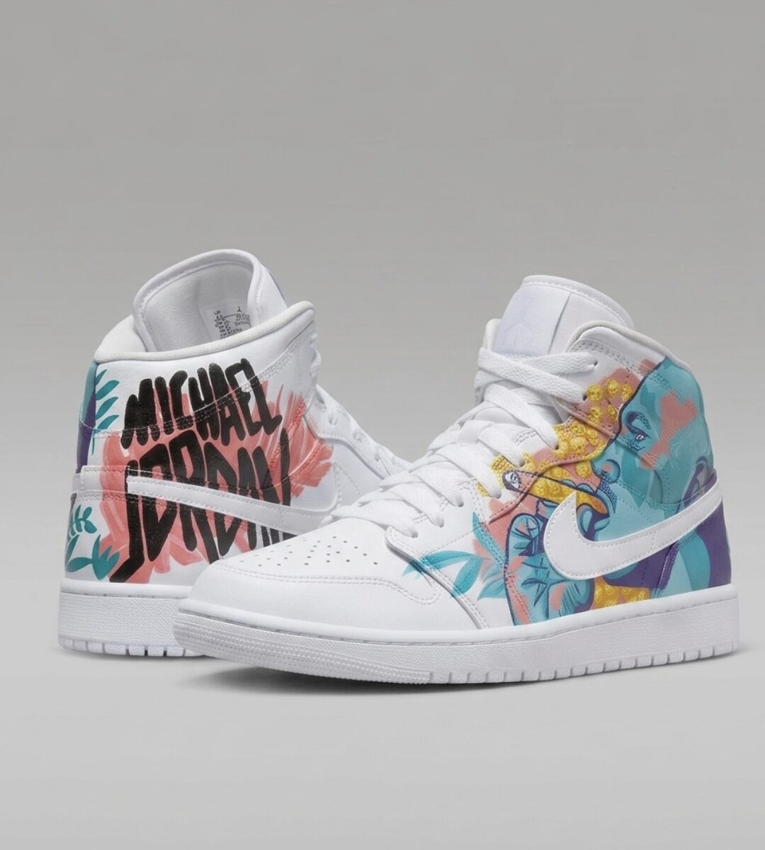 The man from the sky (Air Jordan One-Handmade)